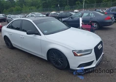 2014 Audi A4 2.0T Premium из США, поврежденный, VIN WAUBFAFL8EN007557